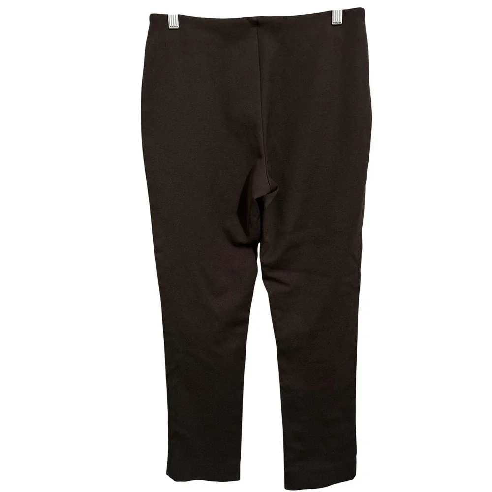 Joseph‎ Brown Slim Fit Stretch Career Pants Womens Size Medium